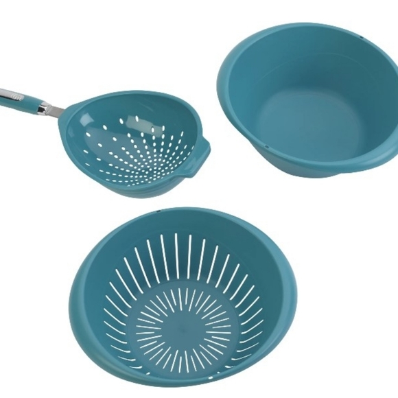 NIB Kitchen Gadget Set In Turquoise - Picture 8 of 11
